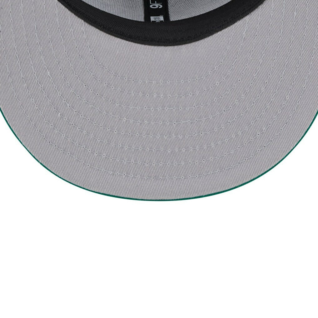 Gray Boston Celtics Chenille Band 9FIFTY Snapback Hat | NBA
