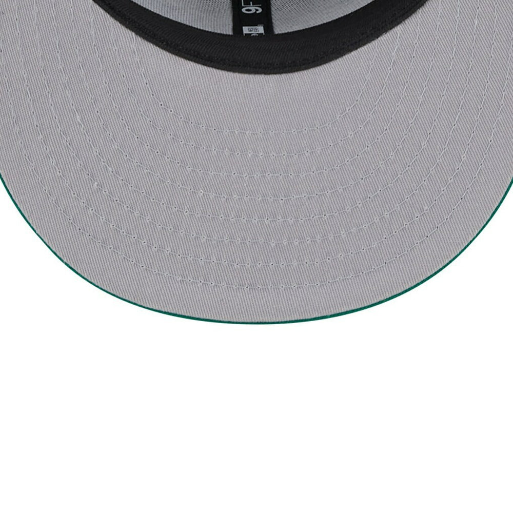 Gray Boston Celtics Chenille Band 9FIFTY Snapback Hat | NBA