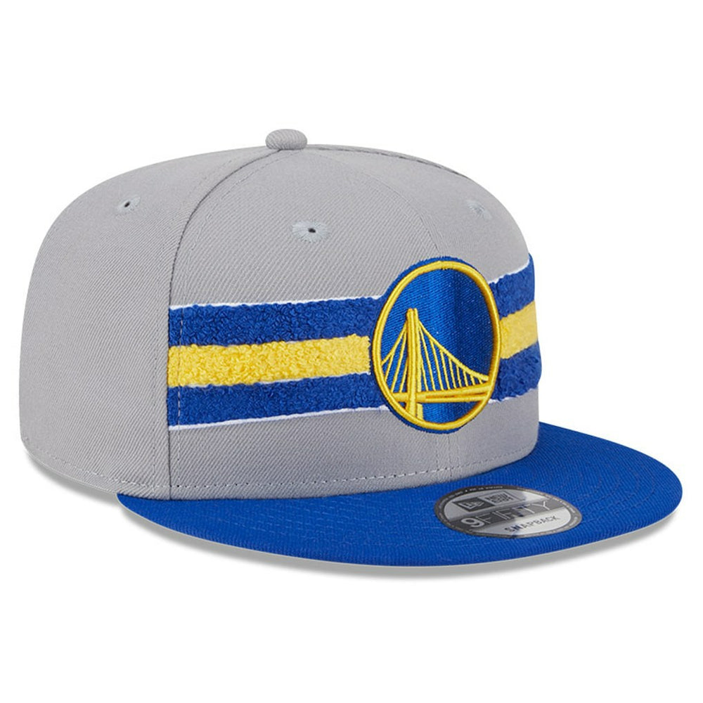 Gray Golden State Warriors Chenille Band 9FIFTY Snapback Hat sale | NBA