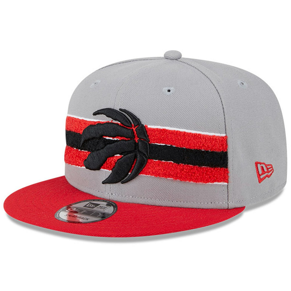 Gray Toronto Raptors Chenille Band 9FIFTY Snapback Hat | NBA