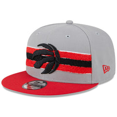 Gray Toronto Raptors Chenille Band 9FIFTY Snapback Hat | NBA