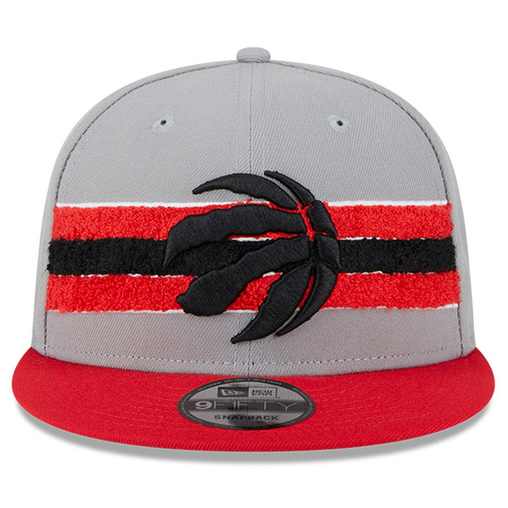 Gray Toronto Raptors Chenille Band 9FIFTY Snapback Hat | NBA