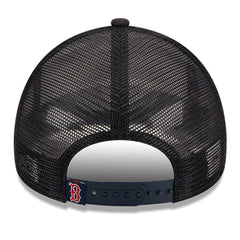 Boston Red Sox New Era Stacked A-Frame Trucker 9FORTY Adjustable Hat - MLB Hats