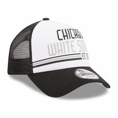 Chicago White Sox New Era Stacked A-Frame Trucker 9FORTY Adjustable Hat - MLB Hats