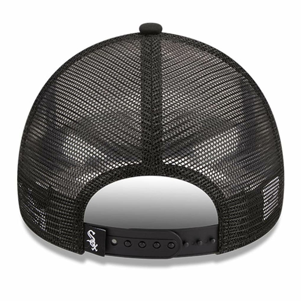 Chicago White Sox New Era Stacked A-Frame Trucker 9FORTY Adjustable Hat - MLB Hats