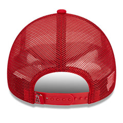 Los Angeles Angels New Era Stacked A-Frame Trucker 9FORTY Adjustable Hat - MLB Hats