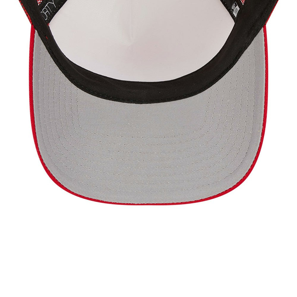 Los Angeles Angels New Era Stacked A-Frame Trucker 9FORTY Adjustable Hat - MLB Hats