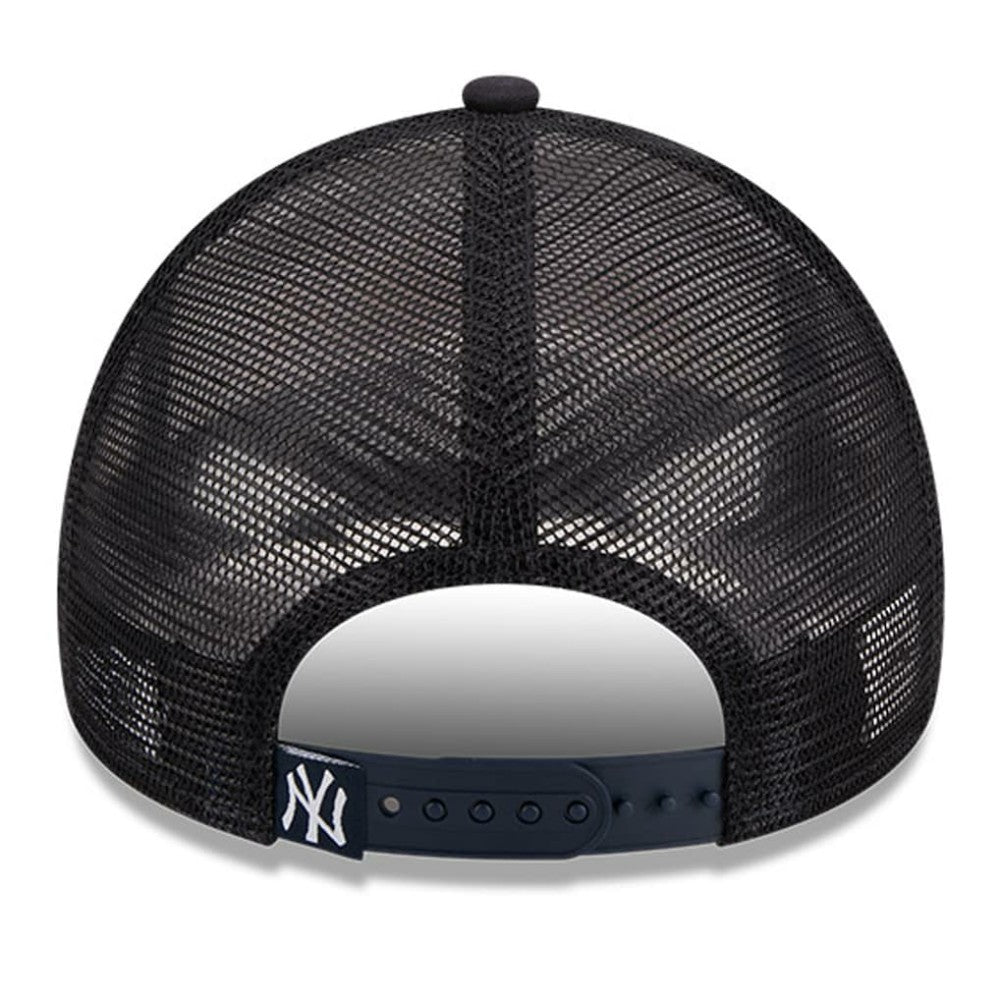 New York Yankees New Era Stacked A-Frame Trucker 9FORTY Adjustable Hat - MLB Hats