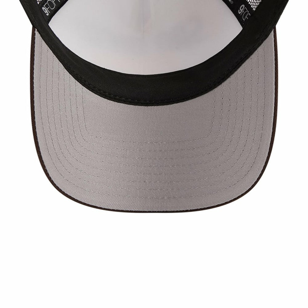 San Diego Padres New Era Stacked A-Frame Trucker 9FORTY Adjustable Hat - MLB Hats