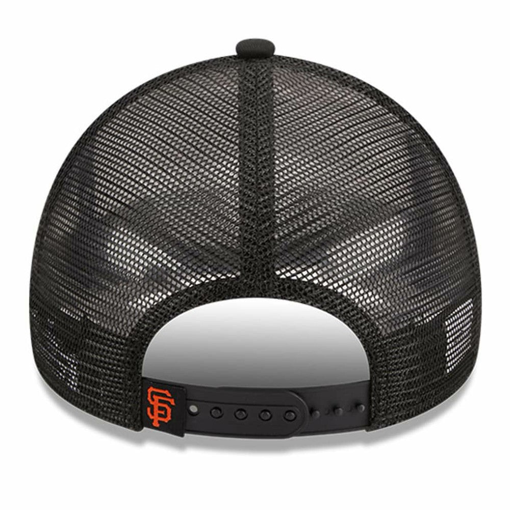 San Francisco Giants New Era Stacked A-Frame Trucker 9FORTY Adjustable Hat - MLB Hats