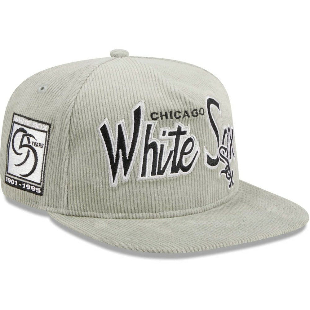 Chicago White Sox New Era Corduroy Golfer Adjustable Hat - MLB Hats
