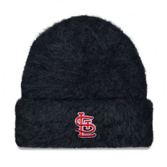St. Louis Cardinals New Era Women's Fuzzy Cuffed Knit Hat - MLB Hats