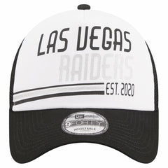 Las Vegas Raiders Stacked A-Frame Trucker 9FORTY Adjustable Hat | NFL US
