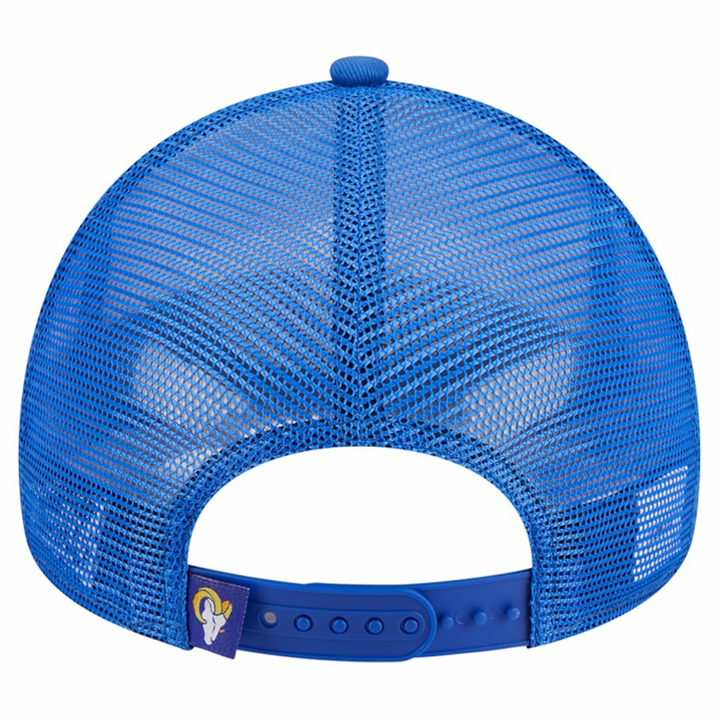 Los Angeles Rams Stacked A-Frame Trucker 9FORTY Adjustable Hat | NFL US