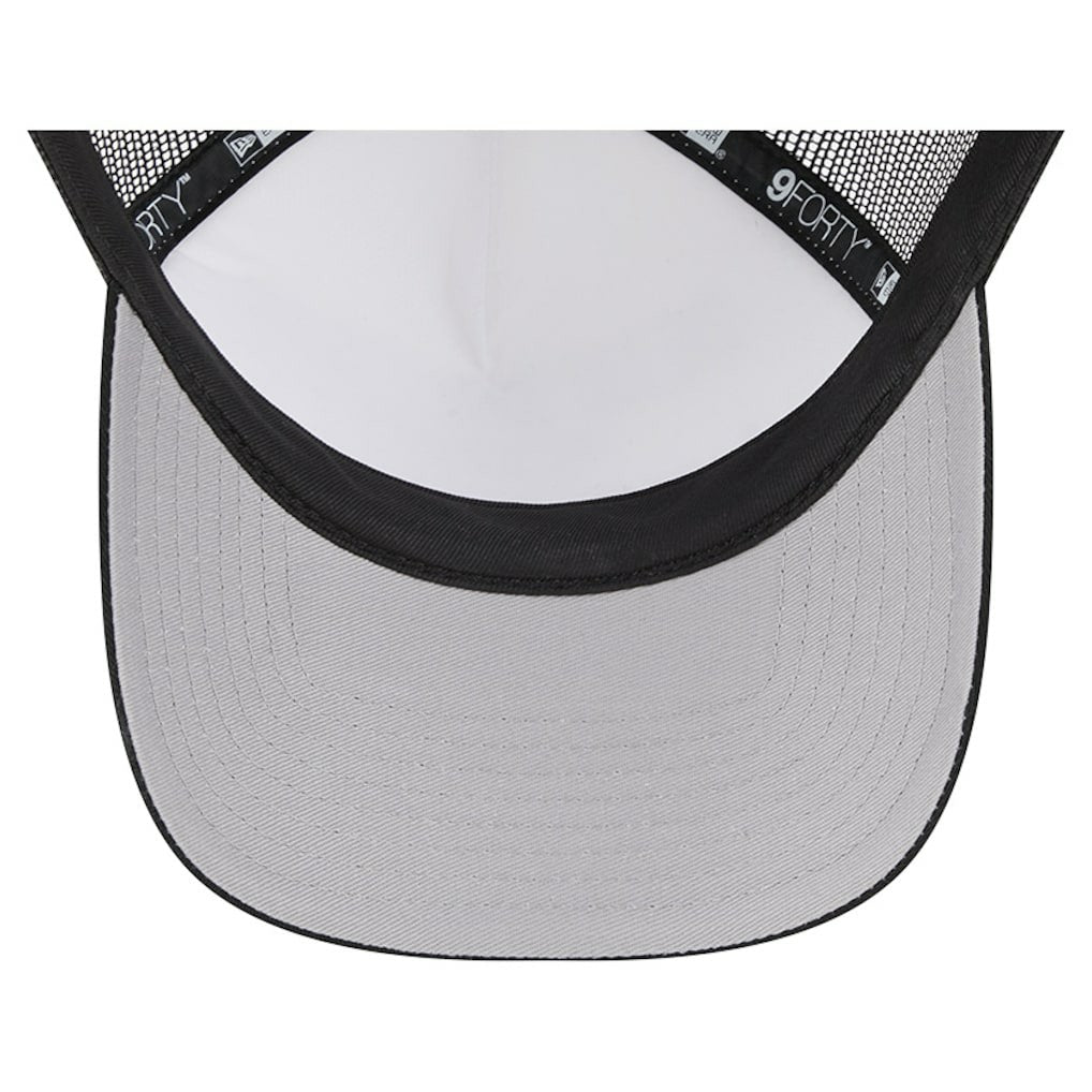 New Orleans Saints Stacked A-Frame Trucker 9FORTY Adjustable Hat | NFL Online