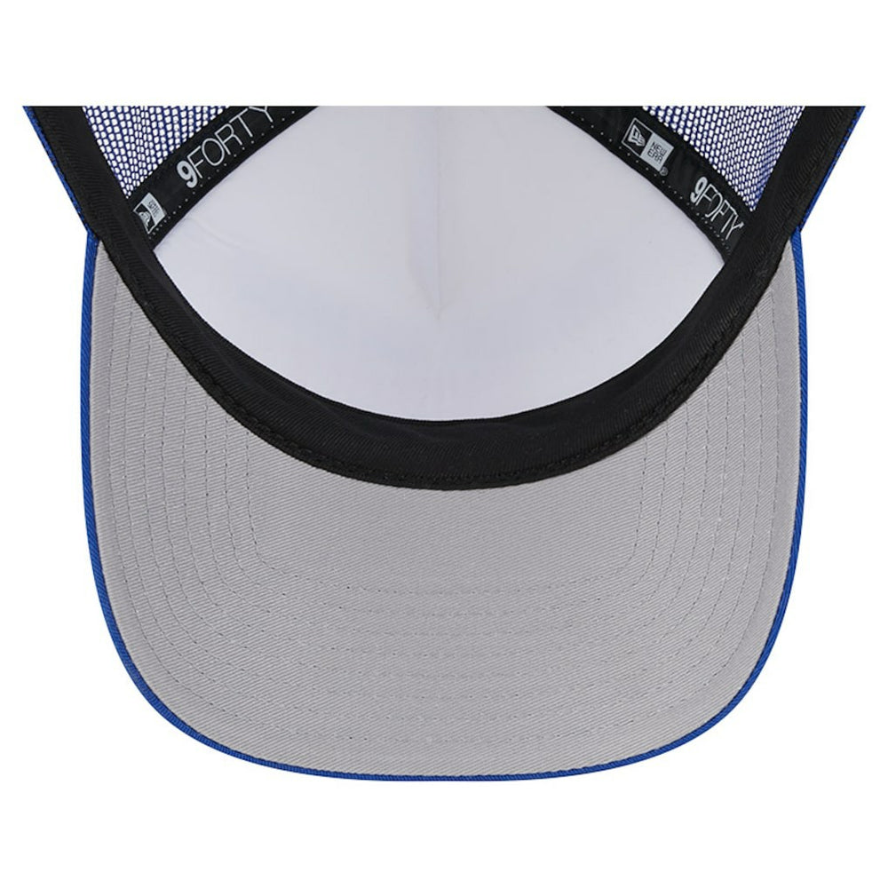 New York Giants Stacked A-Frame Trucker 9FORTY Adjustable Hat | NFL Discount
