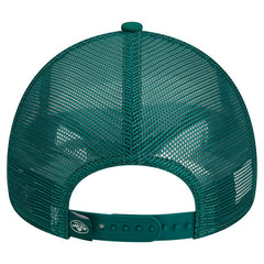 New York Jets Stacked A-Frame Trucker 9FORTY Adjustable Hat | NFL Sale