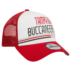 Tampa Bay Buccaneers Stacked A-Frame Trucker 9FORTY Adjustable Hat | NFL New