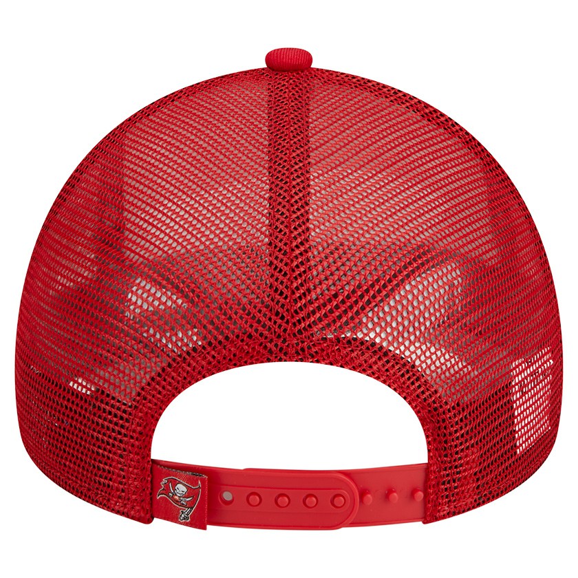 Tampa Bay Buccaneers Stacked A-Frame Trucker 9FORTY Adjustable Hat | NFL New