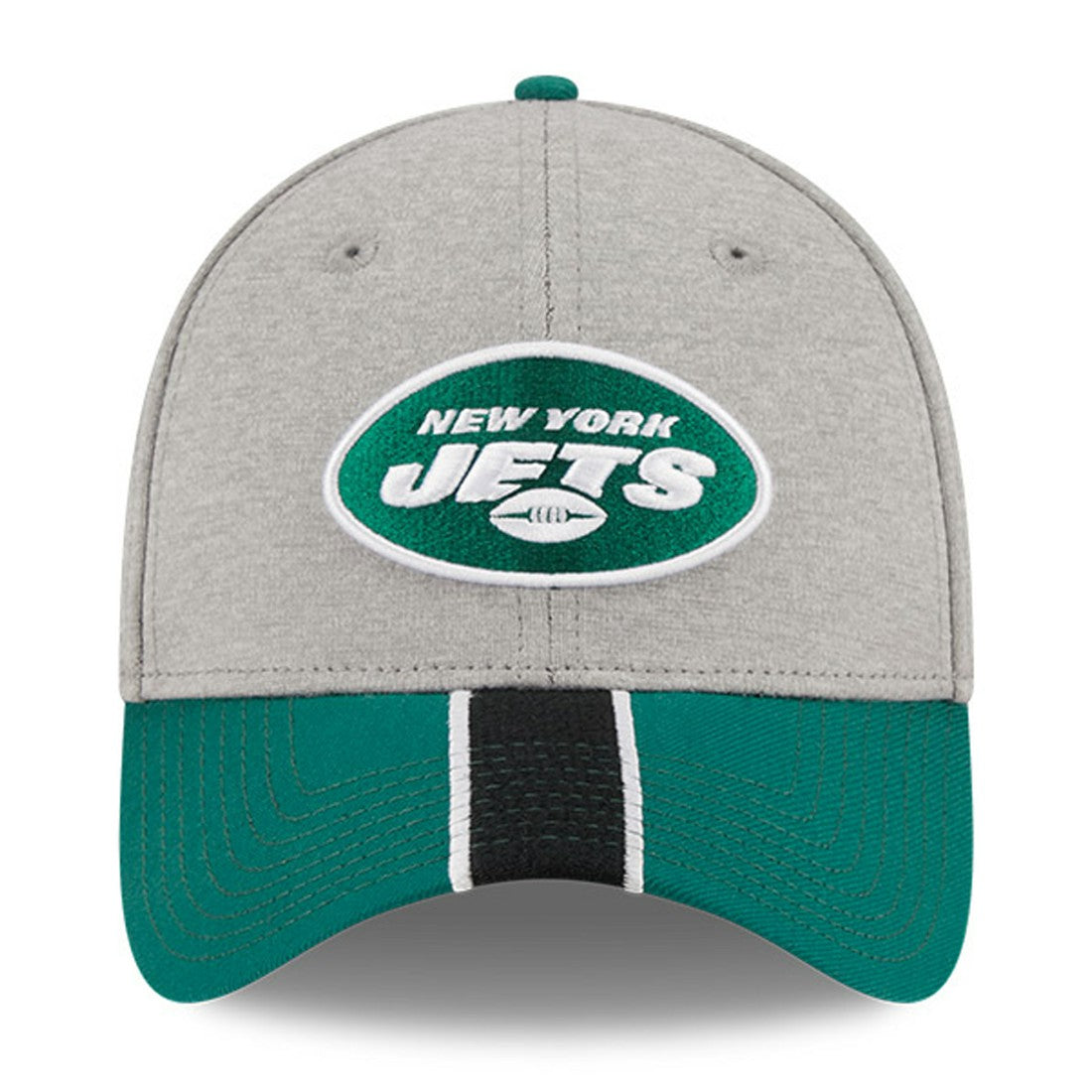 New York Jets Striped 39THIRTY Flex Hat | NFL Outlet