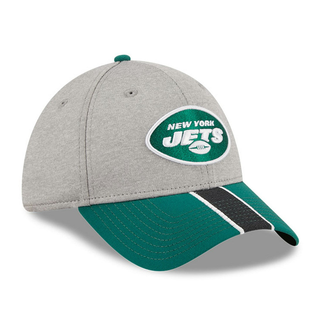 New York Jets Striped 39THIRTY Flex Hat | NFL Outlet