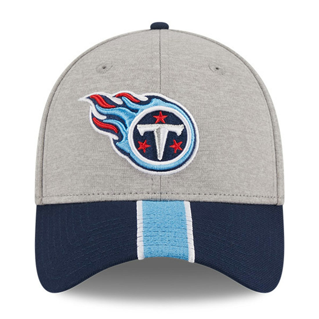 Tennessee Titans Striped 39THIRTY Flex Hat | NFL Outlet