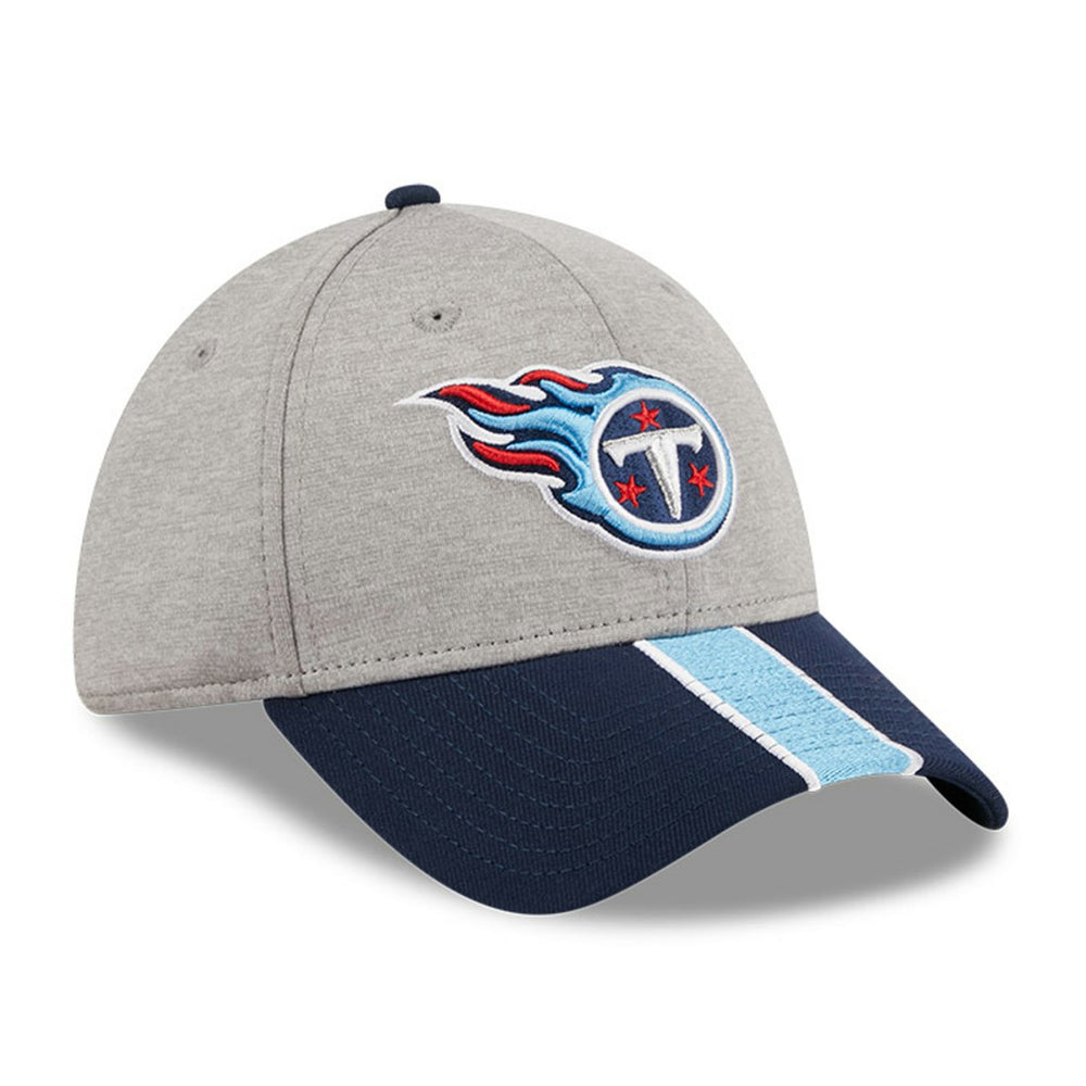 Tennessee Titans Striped 39THIRTY Flex Hat | NFL Outlet