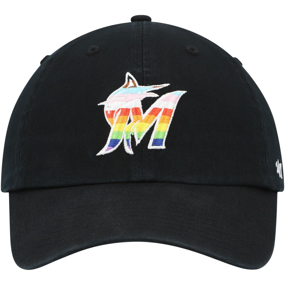 Miami Marlins '47 Team Pride Clean Up Adjustable Hat - MLB Hats