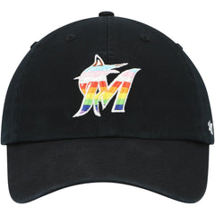 Miami Marlins '47 Team Pride Clean Up Adjustable Hat - MLB Hats
