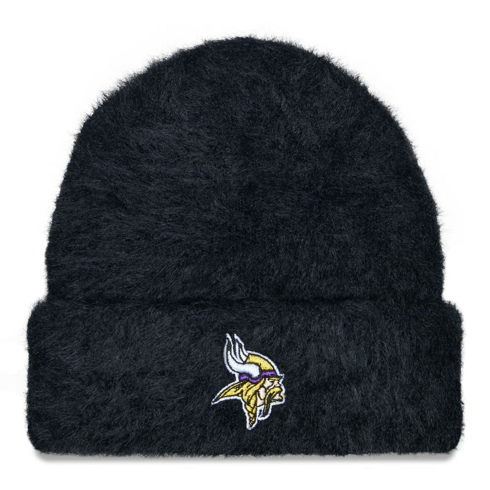 Minnesota Vikings Women's Fuzzy Cuffed Knit Hat | NFL Discount