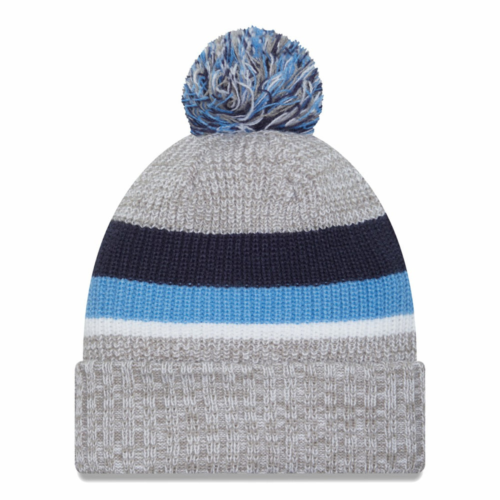 Tennessee Titans Cuffed Knit Hat with Pom | NFL Near me