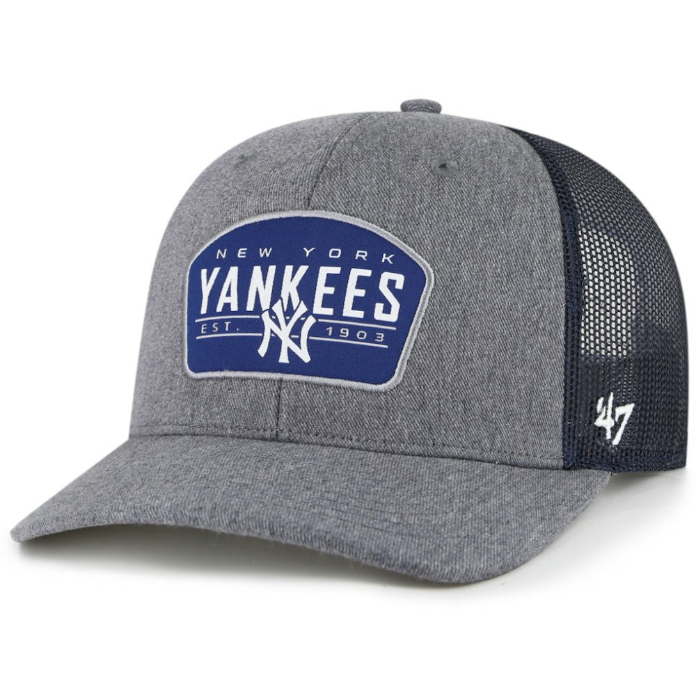 New York Yankees '47 Slate Trucker Snapback Hat - MLB Hats