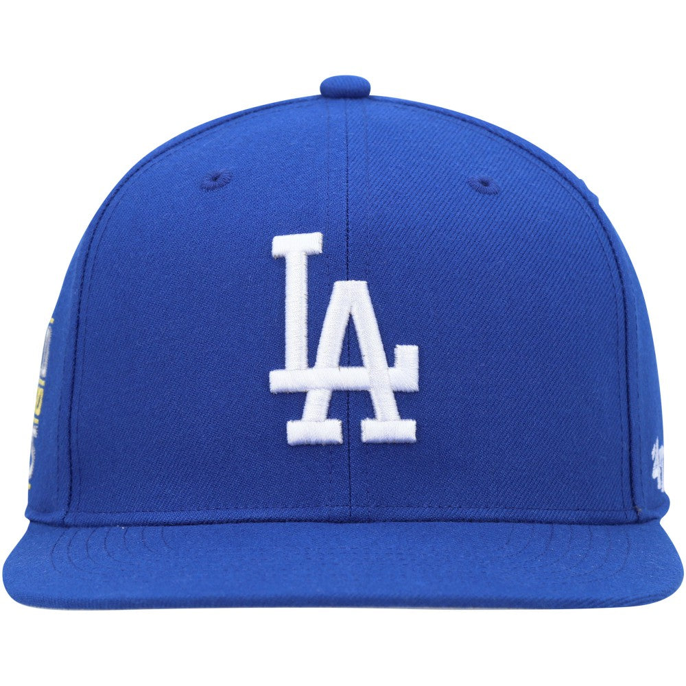 Los Angeles Dodgers '47 2020 World Series Sure Shot Captain Snapback Hat - MLB Hats