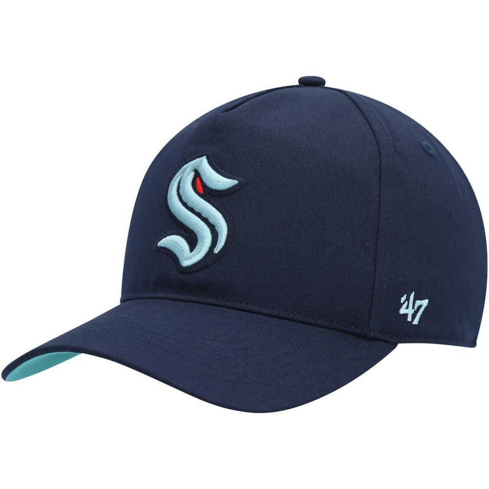Seattle Kraken '47 Primary Hitch Snapback Hat -  NHL Hats