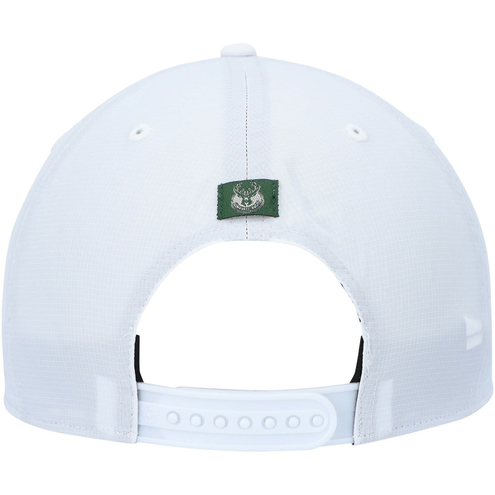White Milwaukee Bucks '47 Downburst Hitch Snapback Hat | NBA