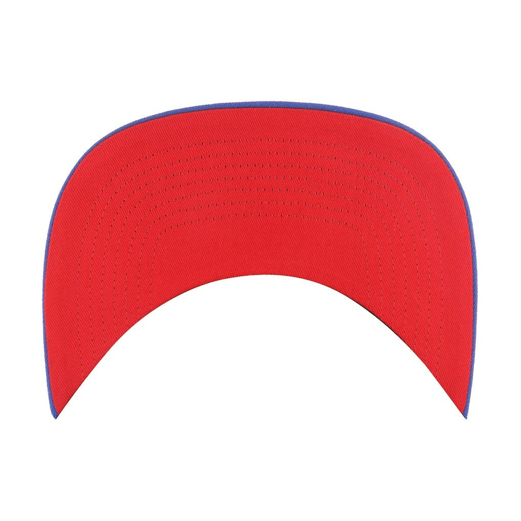 Royal Philadelphia 76ers '47 Sure Shot Captain Snapback Hat | NBA