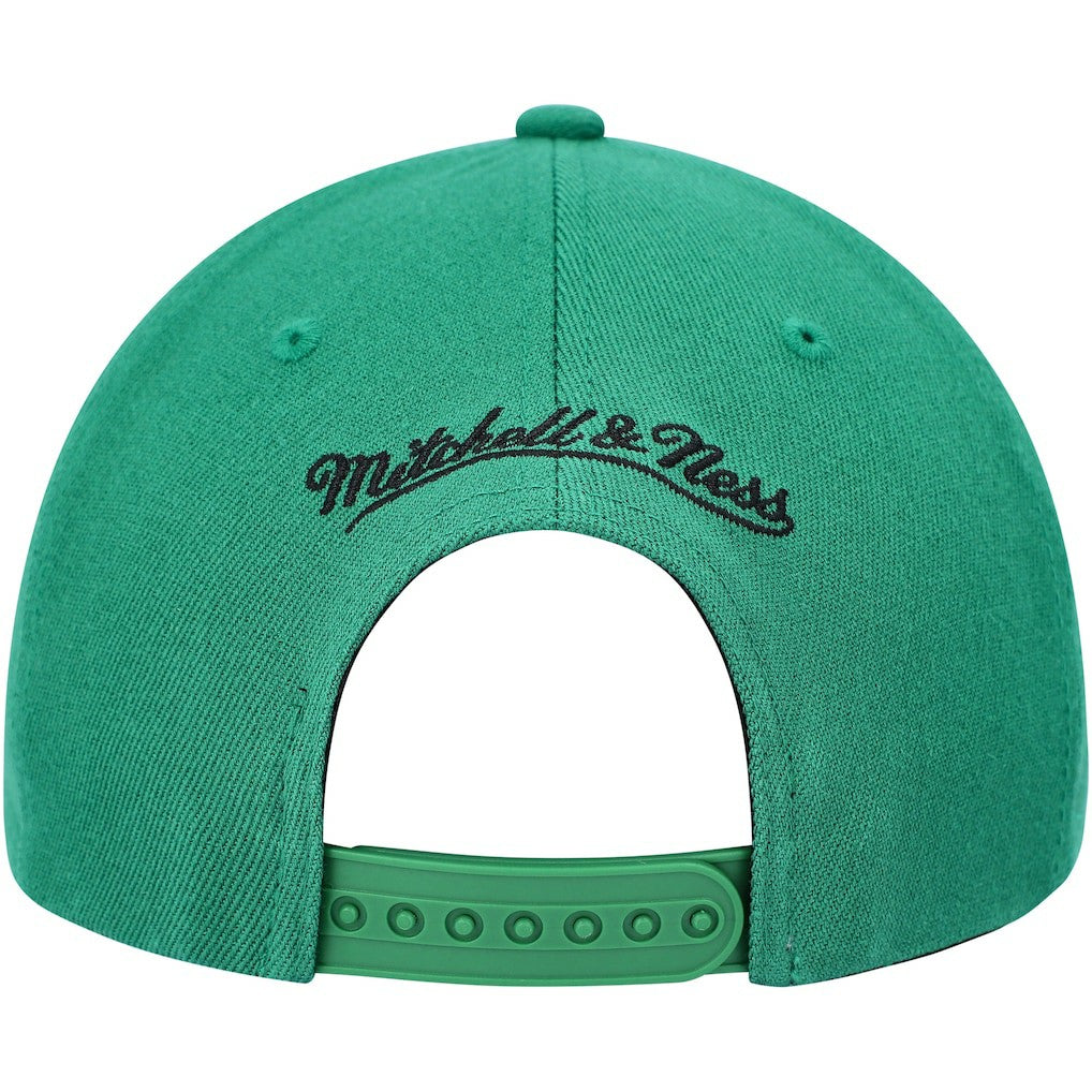 Kelly Green/Black Boston Celtics MVP Team Two-Tone 2.0 Stretch-Snapback Hat | NBA