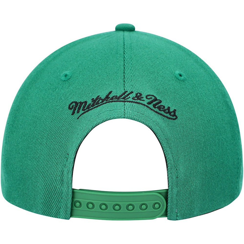 Kelly Green/Black Boston Celtics MVP Team Two-Tone 2.0 Stretch-Snapback Hat | NBA