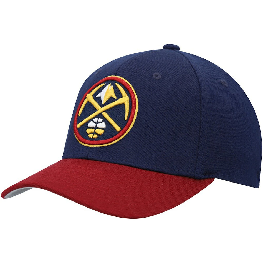 Navy/Red Denver Nuggets MVP Team Two-Tone 2.0 Stretch-Snapback Hat sale | NBA