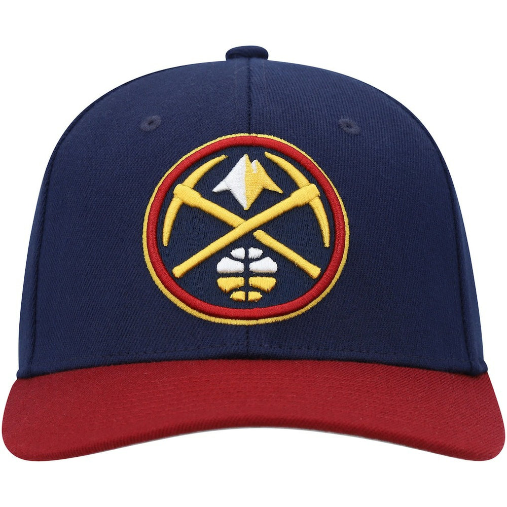Navy/Red Denver Nuggets MVP Team Two-Tone 2.0 Stretch-Snapback Hat sale | NBA