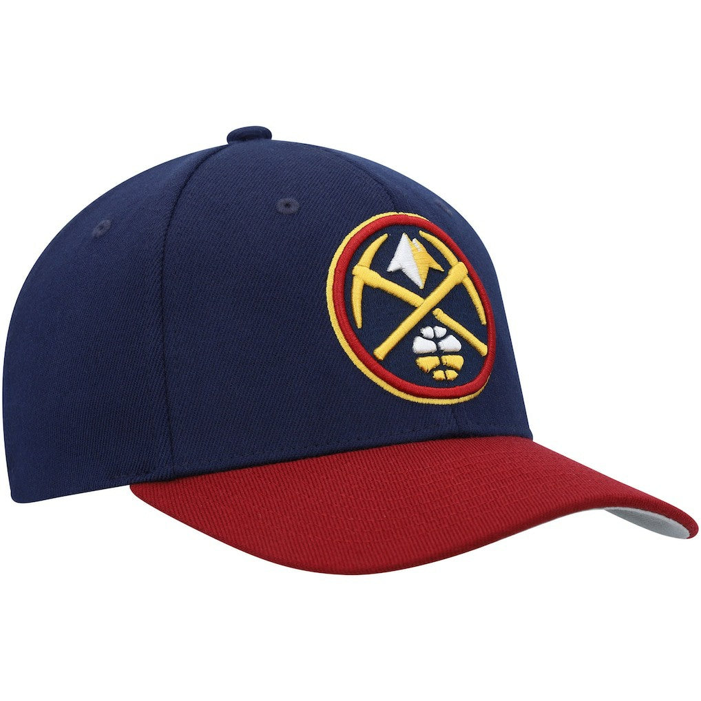 Navy/Red Denver Nuggets MVP Team Two-Tone 2.0 Stretch-Snapback Hat sale | NBA