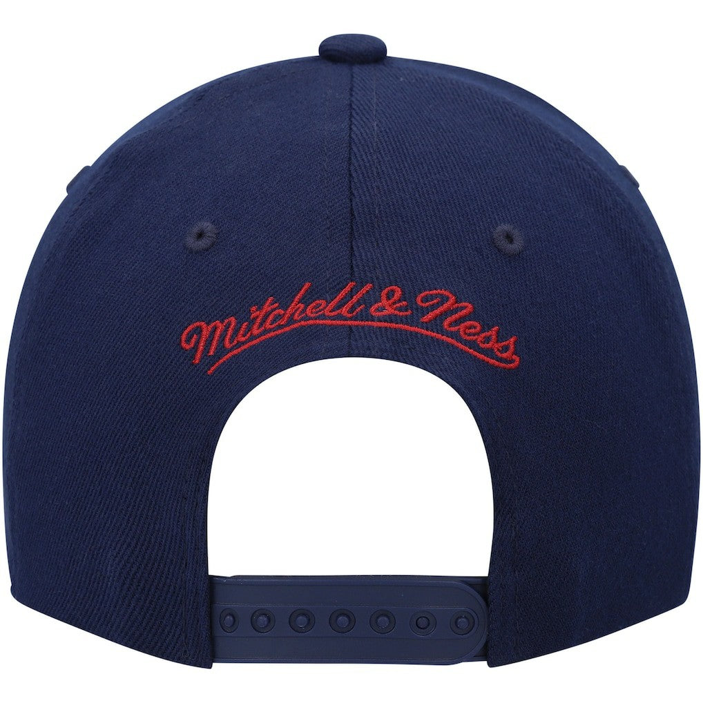 Navy/Red Denver Nuggets MVP Team Two-Tone 2.0 Stretch-Snapback Hat sale | NBA
