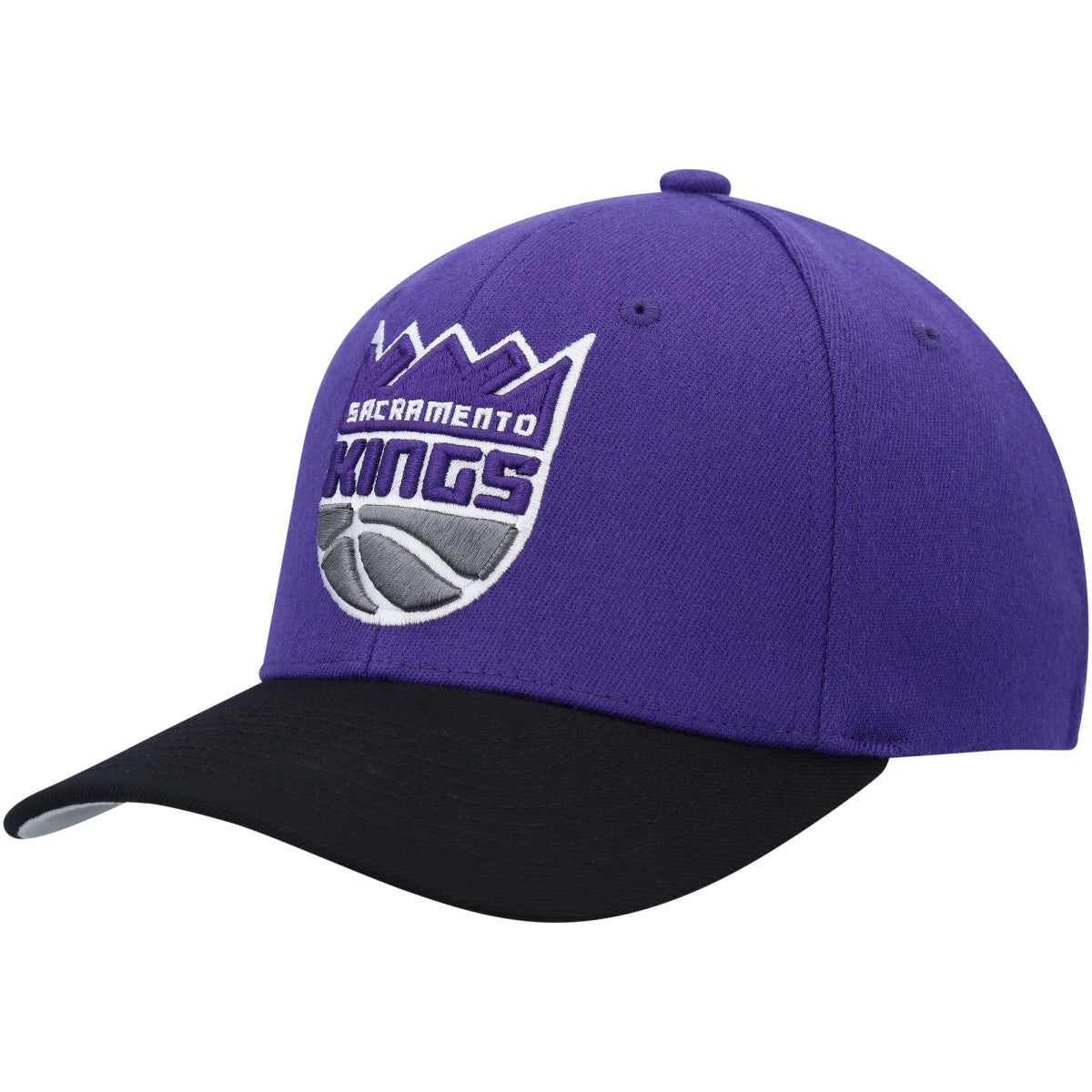 Purple/Black Sacramento Kings MVP Team Two-Tone 2.0 Stretch-Snapback Hat | NBA