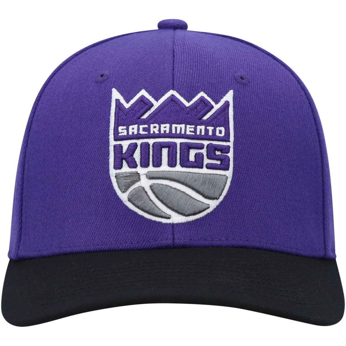 Purple/Black Sacramento Kings MVP Team Two-Tone 2.0 Stretch-Snapback Hat | NBA