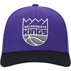 Purple/Black Sacramento Kings MVP Team Two-Tone 2.0 Stretch-Snapback Hat | NBA