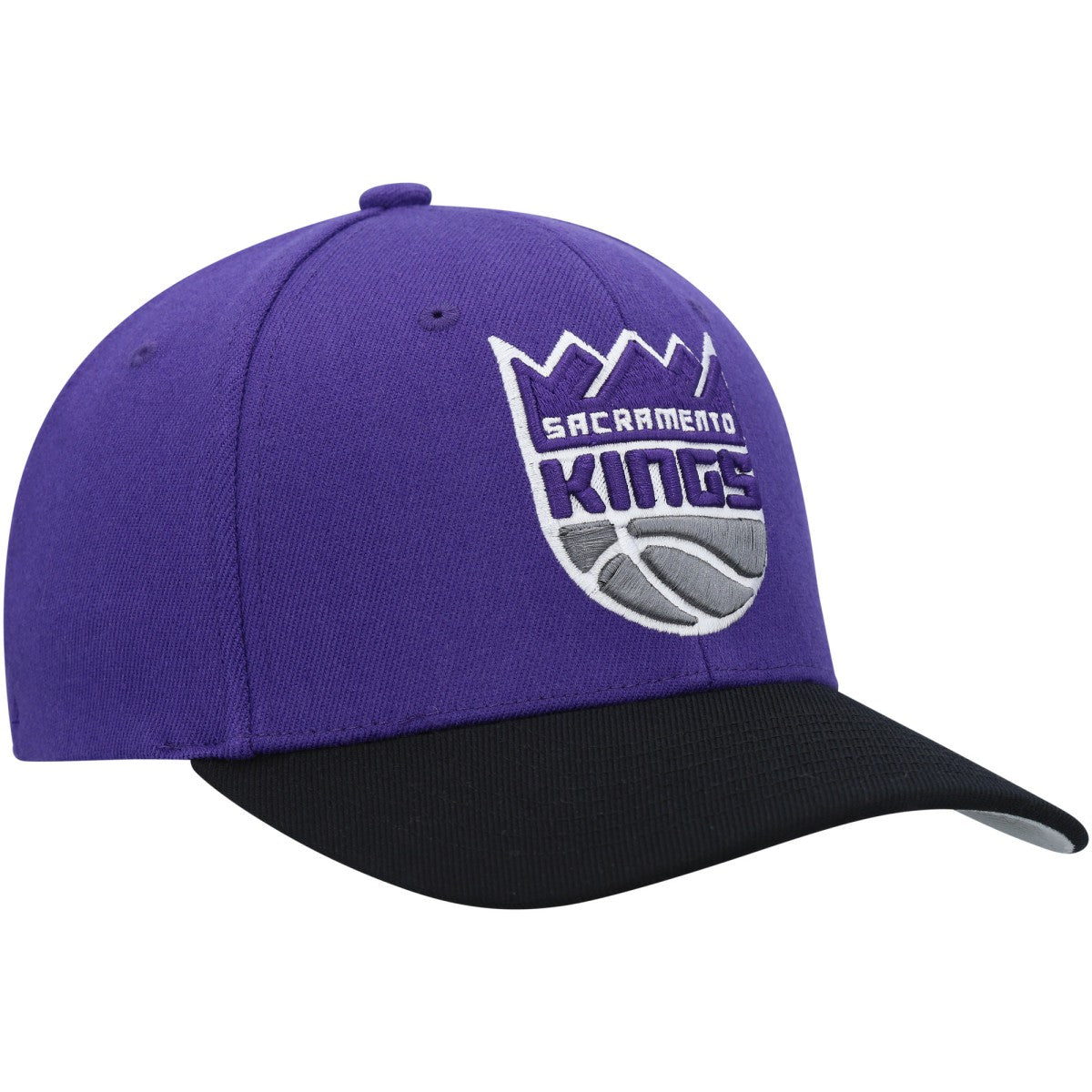 Purple/Black Sacramento Kings MVP Team Two-Tone 2.0 Stretch-Snapback Hat | NBA