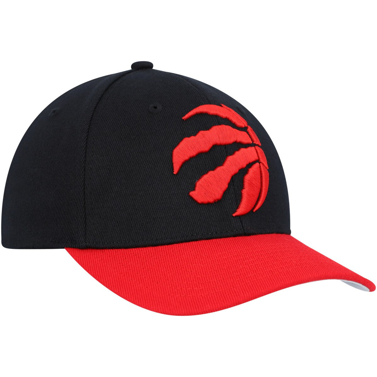 Black/Red Toronto Raptors MVP Team Two-Tone 2.0 Stretch-Snapback Hat | NBA
