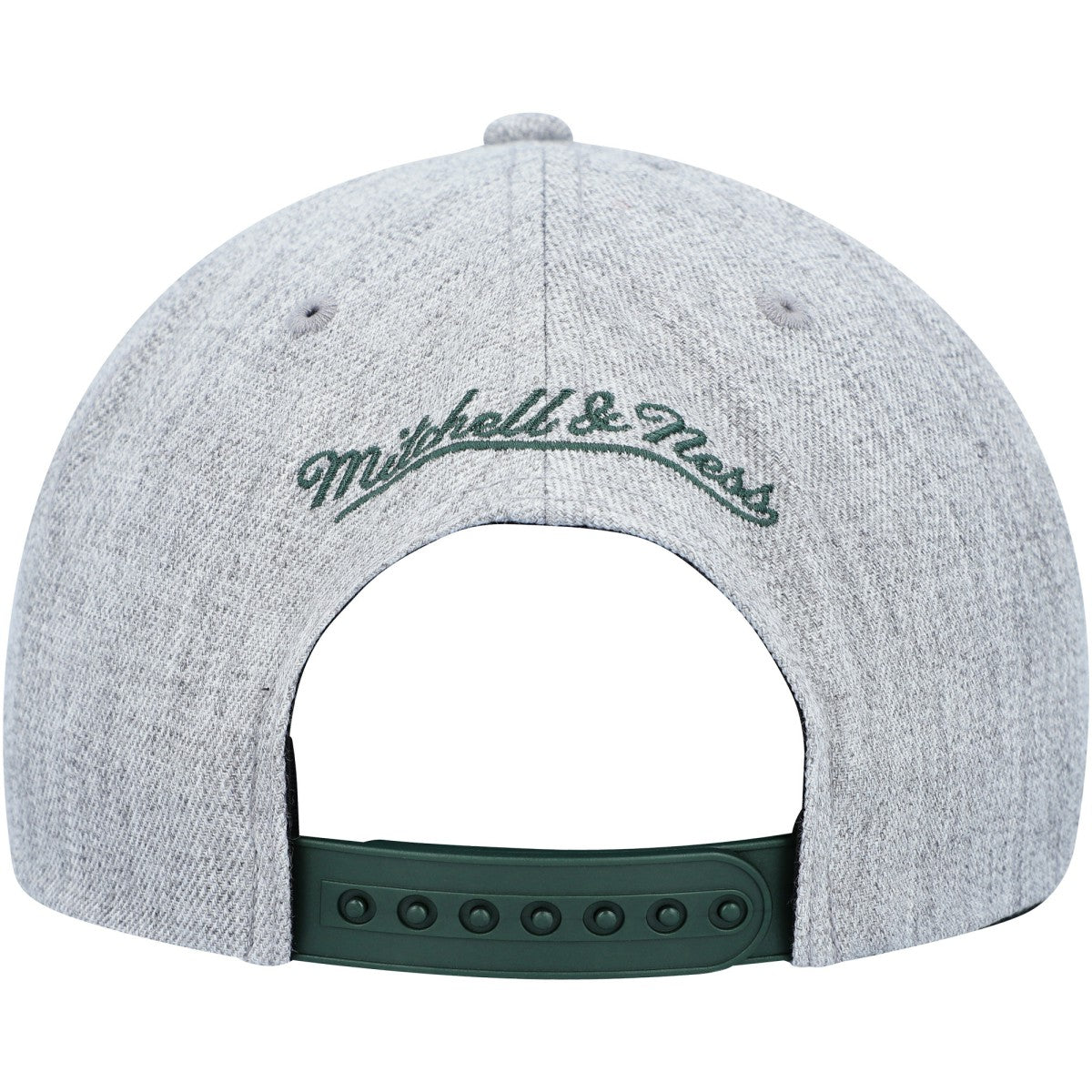 Heather Gray Milwaukee Bucks Hardwood Classics 2.0 Snapback Hat | NBA