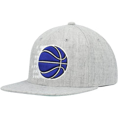 Heather Gray Orlando Magic Hardwood Classics 2.0 Snapback Hat | NBA