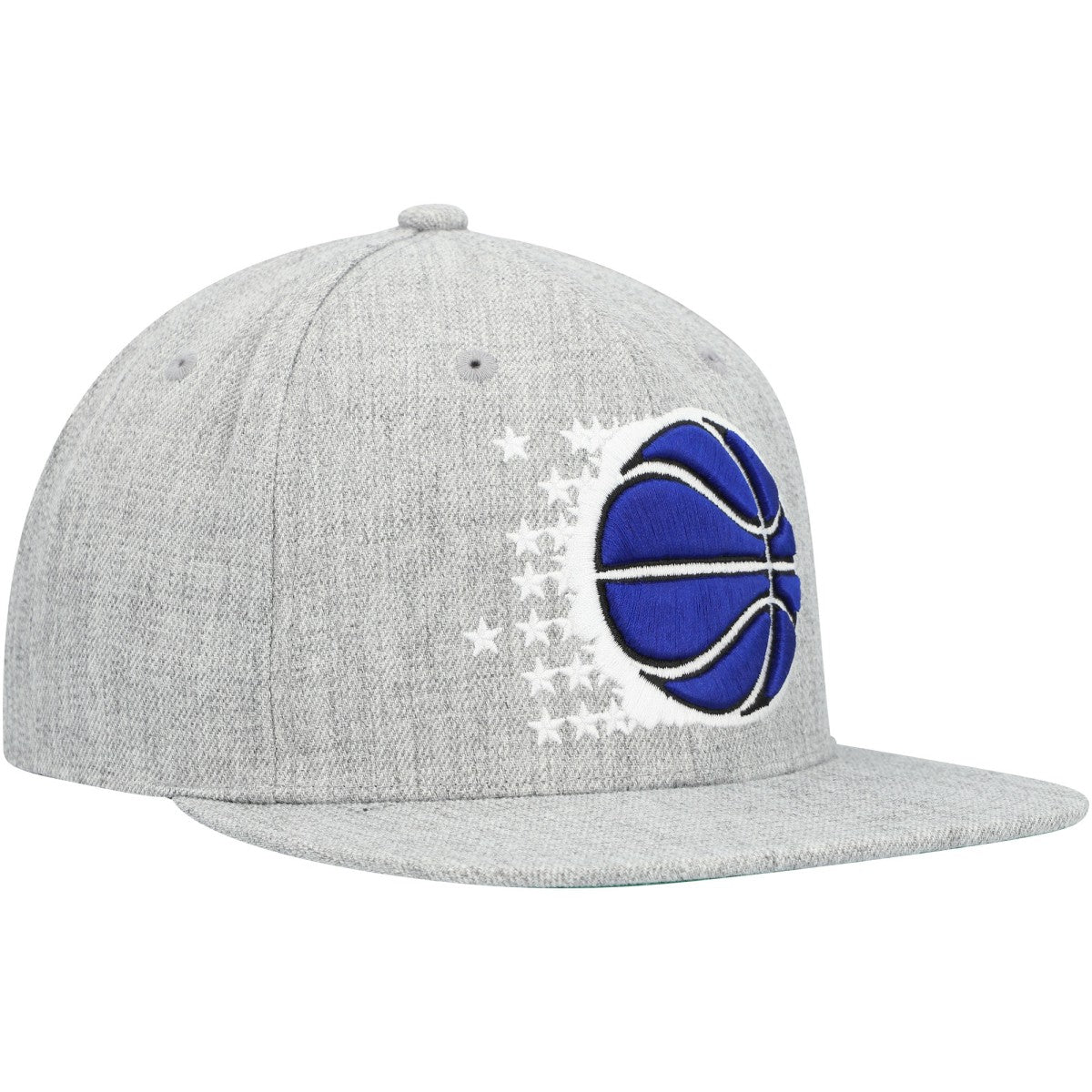 Heather Gray Orlando Magic Hardwood Classics 2.0 Snapback Hat | NBA